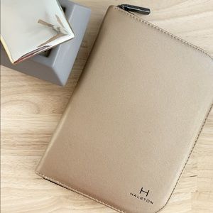 Gold Zip Jewelry Holder Pouch